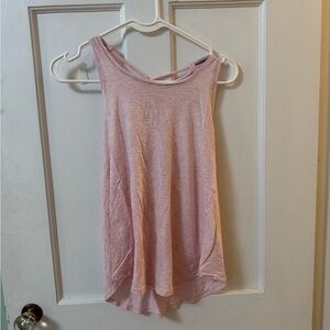 Ivivva Girls Light Pink Athletic Tank Top